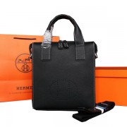 Cheap Hermes Original Calf Leather Tote Bag M86682 Black PY1725ZZ98