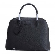 Copy Hermes Bolide 31CM Calfskin Leather Tote Bag H509083 Black PY1341dK58