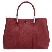 Copy Hermes Garden Party 36cm Tote Bag Grainy Leather Burgundy PY1385Kn92