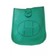 Designer Hermes mini Evelyne Messenger Bag H1608S Green PY1476eL18