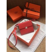 Hermes Clutch Epsom calfskin H0589 red PY748EB28