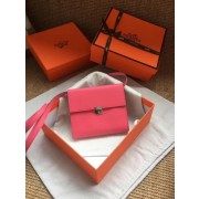 Hermes Clutch Epsom calfskin H0589 rose PY750Ul96