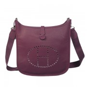 Hermes Evelyne Messenger Bag H1608 Purple PY1734AZ57