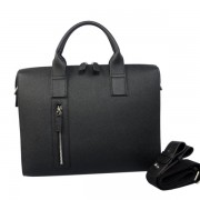 Hermes Mens Briefcase Calf Leather H1705 Black PY1819eh94