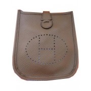 Hermes mini Evelyne Messenger Bag H1608S Khaki PY1477CD19