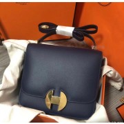 Hermes Original Leather Bag H8649 Black PY464cE58