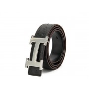 High Quality Hermes Belt Ostrich Leather HB5327 Black PY3781xJ94