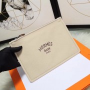 Knockoff Hermes Cosmetic Bag H3700 Off White PY626TL77