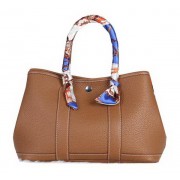 Knockoff High Quality Hermes Garden Party 30cm Tote Bag Grainy Leather Wheat PY1370BF80