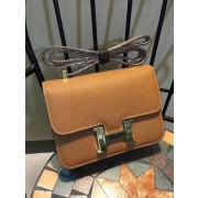 Replica Hermes Constance Bag Calfskin Leather H9978 Wheat PY928ls37