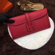 Replica Hermes Togo Leather Clutch H88017 Red PY859YP94