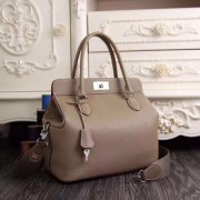 Replica Hermes Toolbox Togo Bag Original Leather 3259 Light Grey PY807Va47