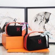 Replica Hermes TROUSSE BRIDE-A-BRAC 25699 black PY172Ff81