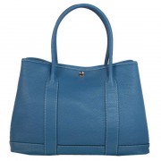 Top Hermes Garden Party 36CM Bag Clemence Blue PY1980eo14