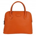 Best Hermes Bolide 37CM Tote Bags Clemence H1037 Orange PY2003HW50