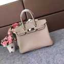 Fake Hermes Birkin 35CM 30CM Tote Bag Grainy Leather H35H30 Grey PY1018uQ71