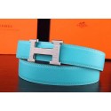 Hermes Belt H3075S Light Blue PY3577Mv33