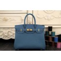 Hermes Birkin 35CM 30CM Tote Bag Original Leather HB35O SkyBlue PY1271vJ33