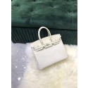 Hermes Birkin Bag Original Leather crocodile togo HBK2530 &white PY488jB82