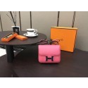 Hermes Constance Bag Original Calfskin Leather H9910 Rose PY864su78