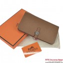 Hermes Dogon Wallet Travel Case H001 Brown PY2282ff12