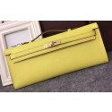 Hermes Kelly 31cm Clutch Epsom Leather KL31 Yellow PY1084Rp39