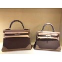 Hermes Kelly 32cm/28cm Tote Bag TOGO Leather KY28 gary PY837sY95