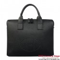 Hermes Mens Briefcase Calf Leather H1289A Black PY1857dP73