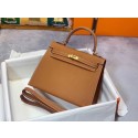 Hermes Original Epsom Leather KEL2578 brown PY352XW58