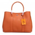 High Quality Replica Hermes Garden Party 36cm Tote Bag Grainy Leather Orange PY1367aR54