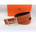 Imitation Hermes Belt HBD001 Orange PY3747Mq48