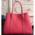 Imitation Hermes Garden Party 36cm 30cm Tote Bag Original Leather Light Red PY1049Dl40