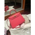 Imitation Hermes Original Epsom Leather KEL2578 rose PY354ye39