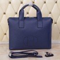 Knockoff Hermes Briefcase Original Grainy Leather H8813T Royal PY1294iV87