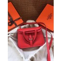 Knockoff Hermes Original Halzan mini bag H069523 red PY726yN38