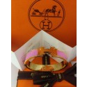 Knockoff High Quality Hermes Bracelet H1155 Light Pink PY2753FA65