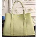 Knockoff High Quality Hermes Garden Party 36cm 30cm Tote Bag Original Leather Light Yellow PY1048FA65