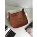 Luxury Hermes Evelyne 30cm Messenger Bag E3301 Wheat PY909kp43