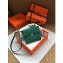 Quality Hermes Clutch Epsom calfskin H0589 green PY751rR91