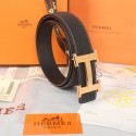 Replica Hermes Imported Belt HR1002B Black PY3773Ix66