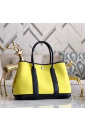 Best Hermes Garden Party 36cm Tote Bags Original Leather A3698 Yellow PY644jI34