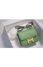 Copy Hermes Constance Bag Togo Leather H9999 green PY540Hn31