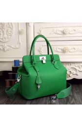 Fashion Hermes Toolbox Bag Original Togo Leather H3259 Green PY841wc24