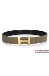 Hermes 50mm Original Calf Leather Belt HB117-12 PY3819Ul96