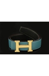 Hermes Belt HB5208 Light Blue Gold PY3785PE71