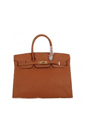 Hermes Birkin 35CM Tote Bag Camel Clemence Leather H35 Gold PY1776fr81