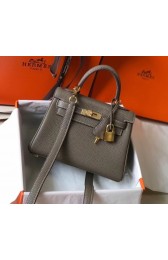 Hermes Birkin Togo Leather 22590 grey PY407EB28