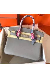 Hermes Birkin Tote Bag Original Togo Leather BK35 grey PY775ym68