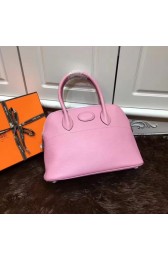 Hermes Bolide 31CM Calfskin Leather Tote Bag B3302 Pink PY924JQ80