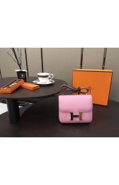 Hermes Constance Bag Original Calfskin Leather H9910 Pink PY869vX33